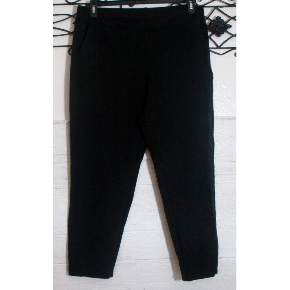 32 Degrees Women's Pants Size L Black Elastic Waist